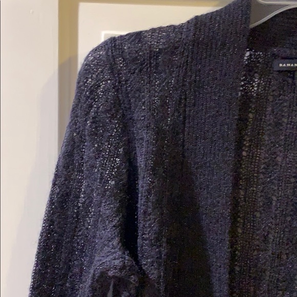 Banana Republic Navy Sparkle Sweater - Picture 3 of 5